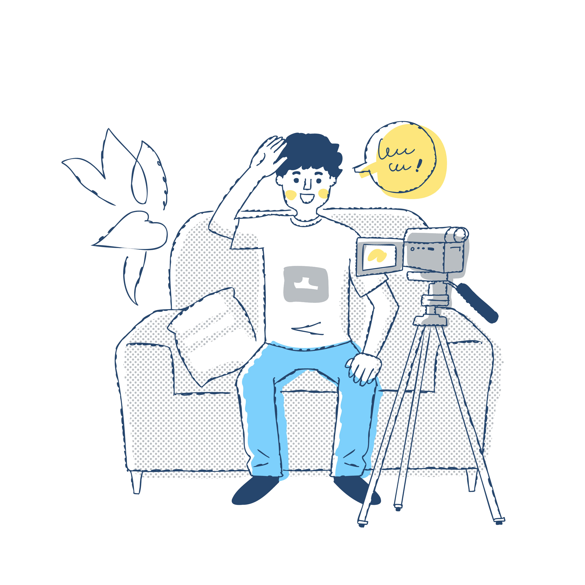 ユーチューバーのイメージ