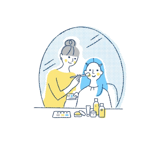 メイクアップ相談のイメージ メイクアップ相談のイメージ