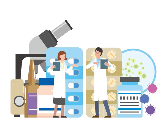 薬剤開発のイメージ 薬剤開発のイメージ