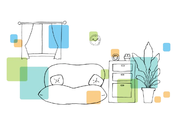 イメージ 手描きの家具 イメージ 手描きの家具