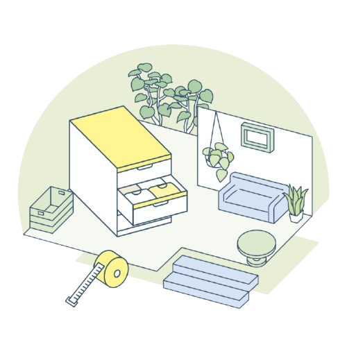 衣替えと収納のイメージ 衣替えと収納のイメージ