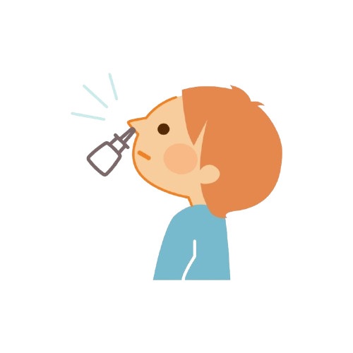 点鼻‗子供のイメージ 点鼻‗子供のイメージ