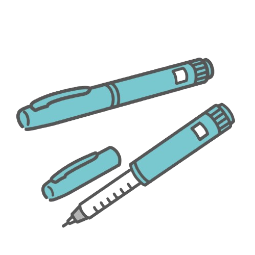 ペン型自己注射シリンジのイメージ