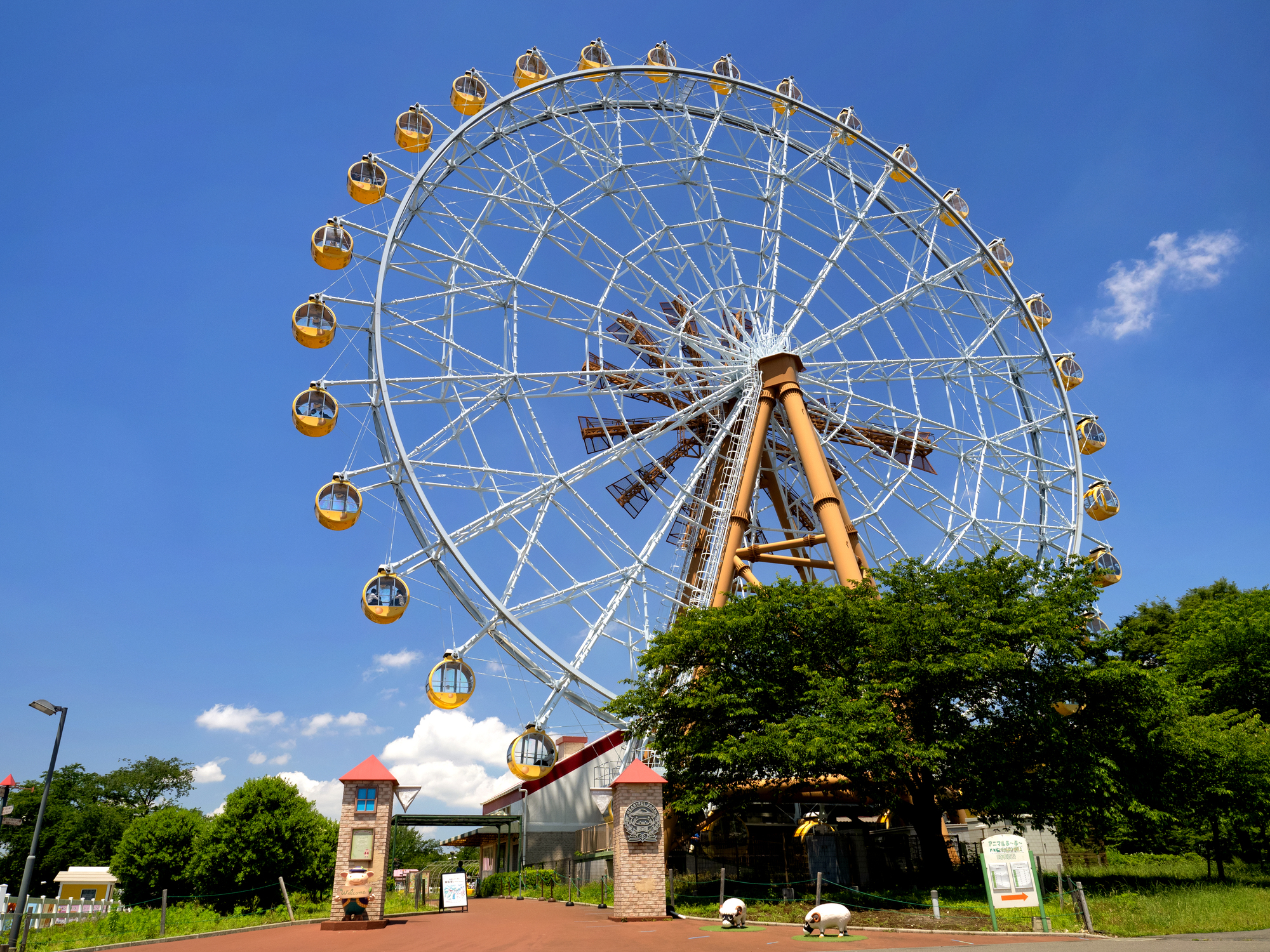 東武動物公園‗観覧車のイメージ 東武動物公園‗観覧車のイメージ