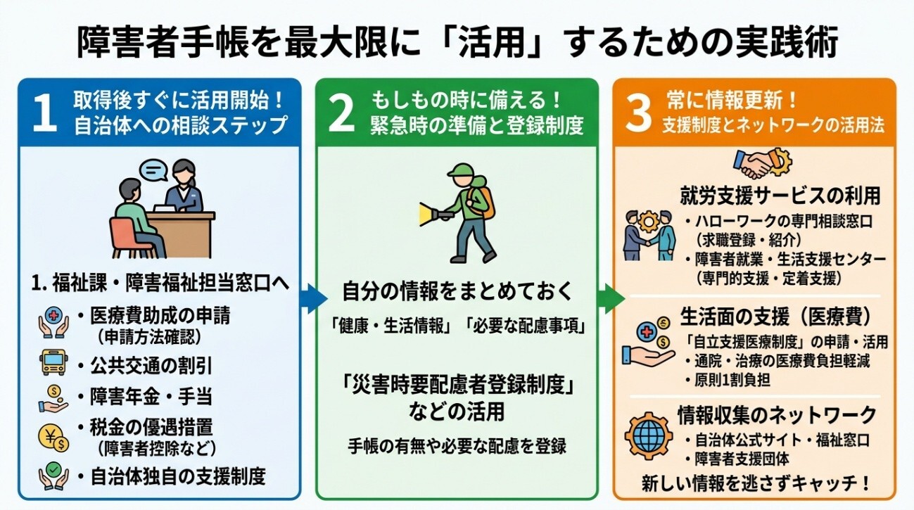 イメージ　障害者手帳 実践術