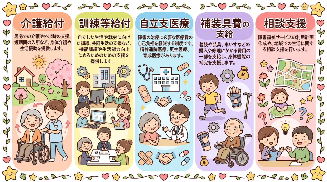 イメージ 1.1 自立支援給付 イメージ 1.1 自立支援給付