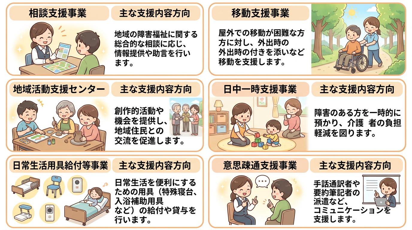 イメージ 地域生活支援事業 イメージ 地域生活支援事業